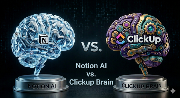 TOOL COMPARISON: Notion AI vs. ClickUp Brain